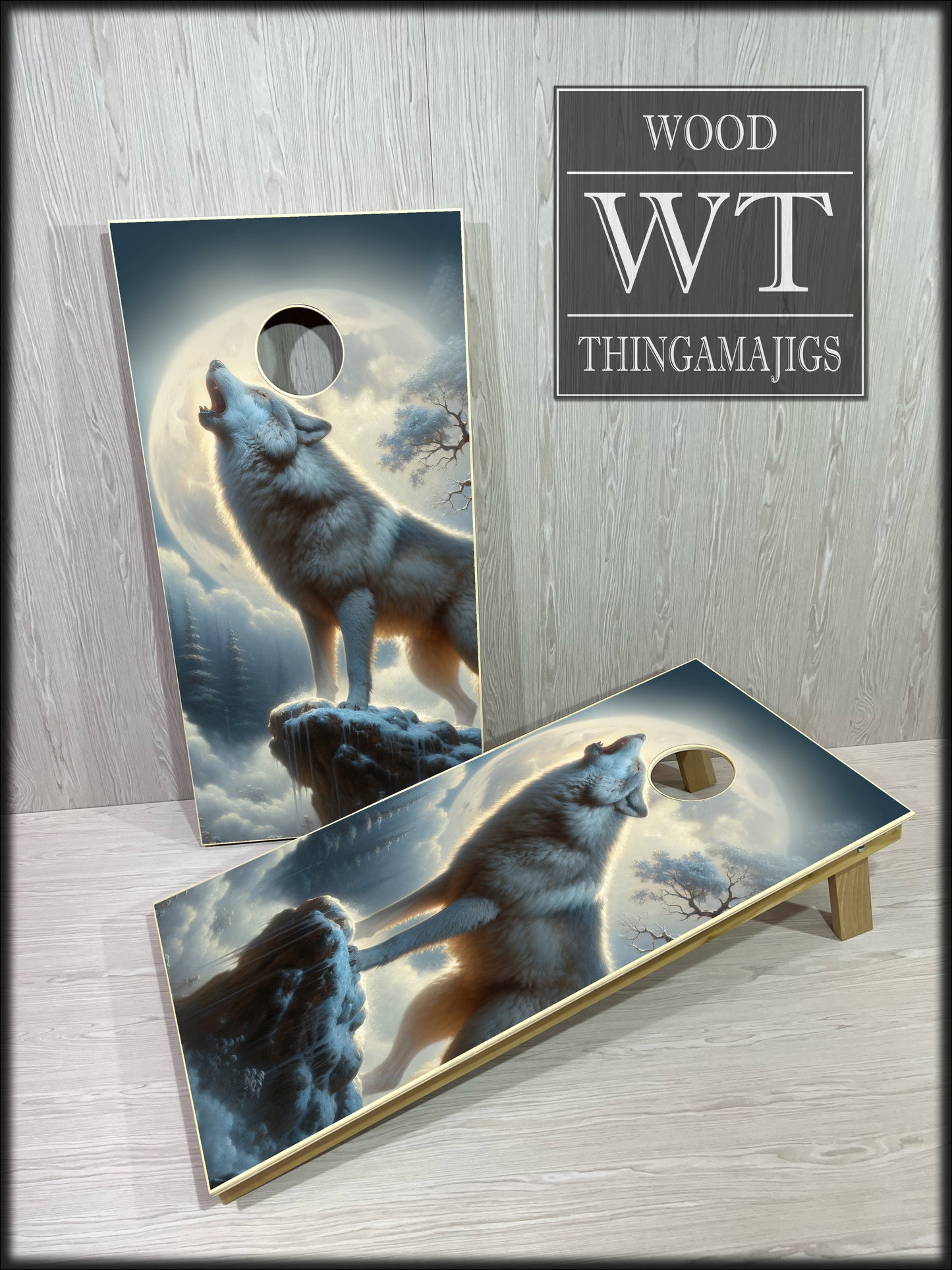 Wolf Cornhole