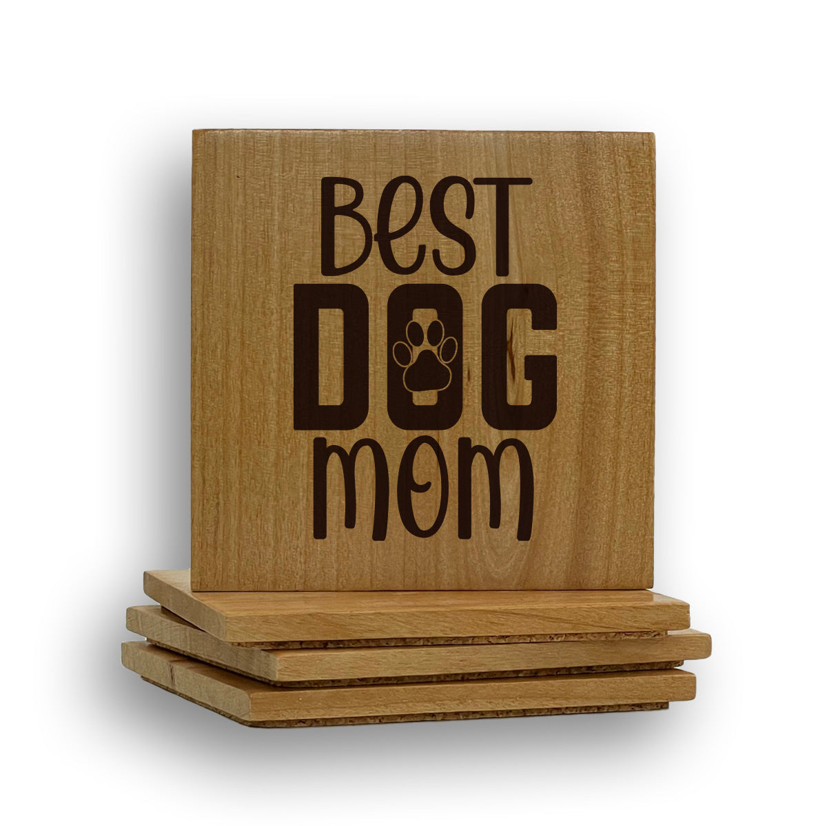 Best Dog Mom Coaster