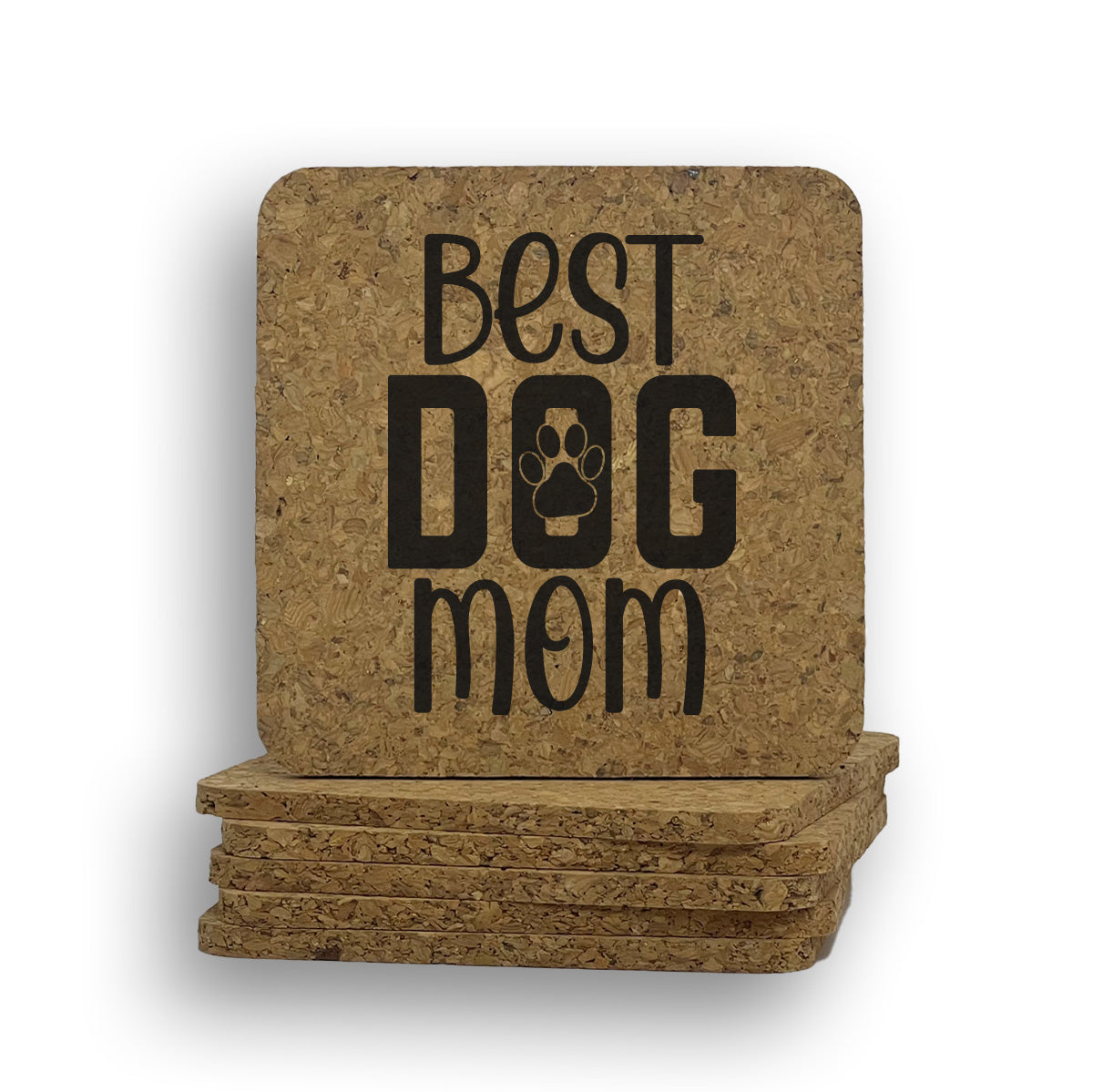 Best Dog Mom Coaster