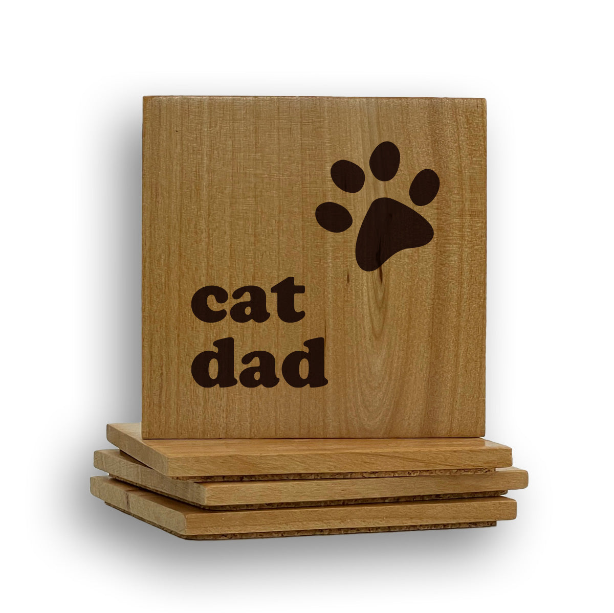 Cat Dad Coaster