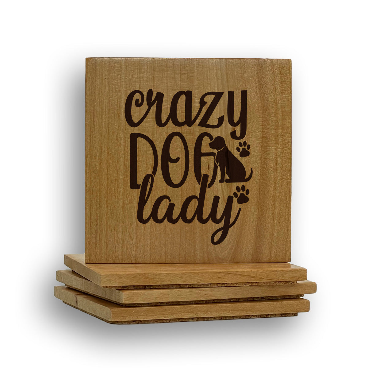 Crazy Dog Lady Coaster