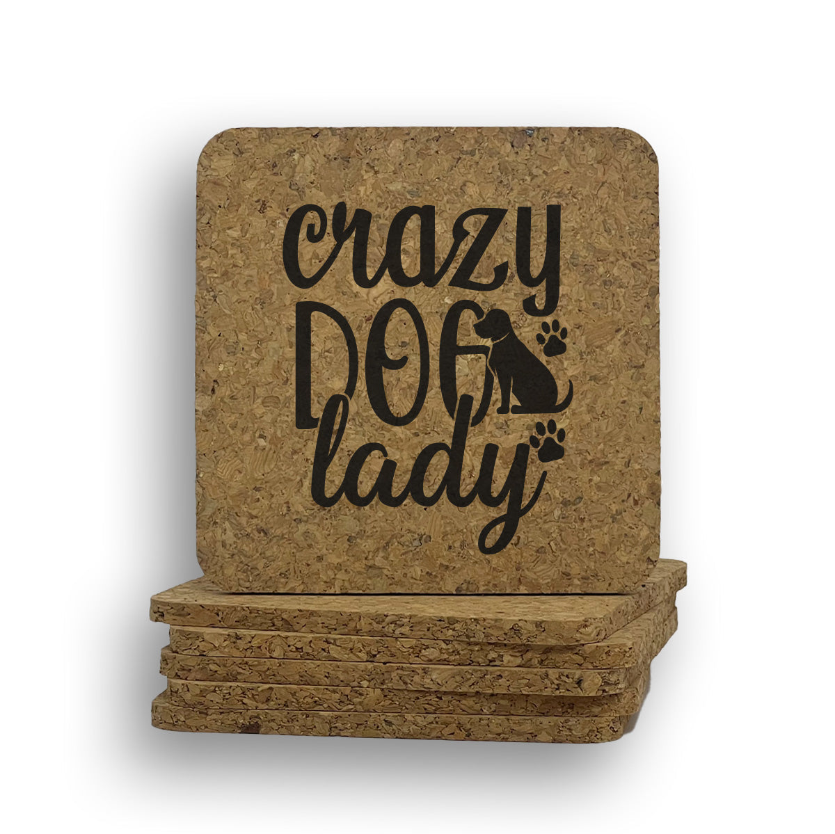 Crazy Dog Lady Coaster