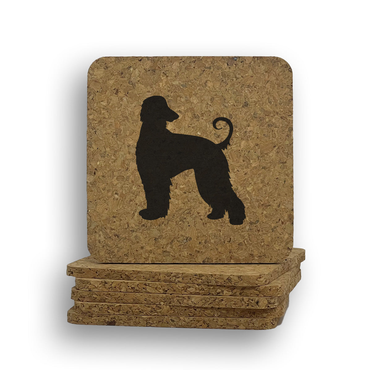 Afghan Hound Coaster