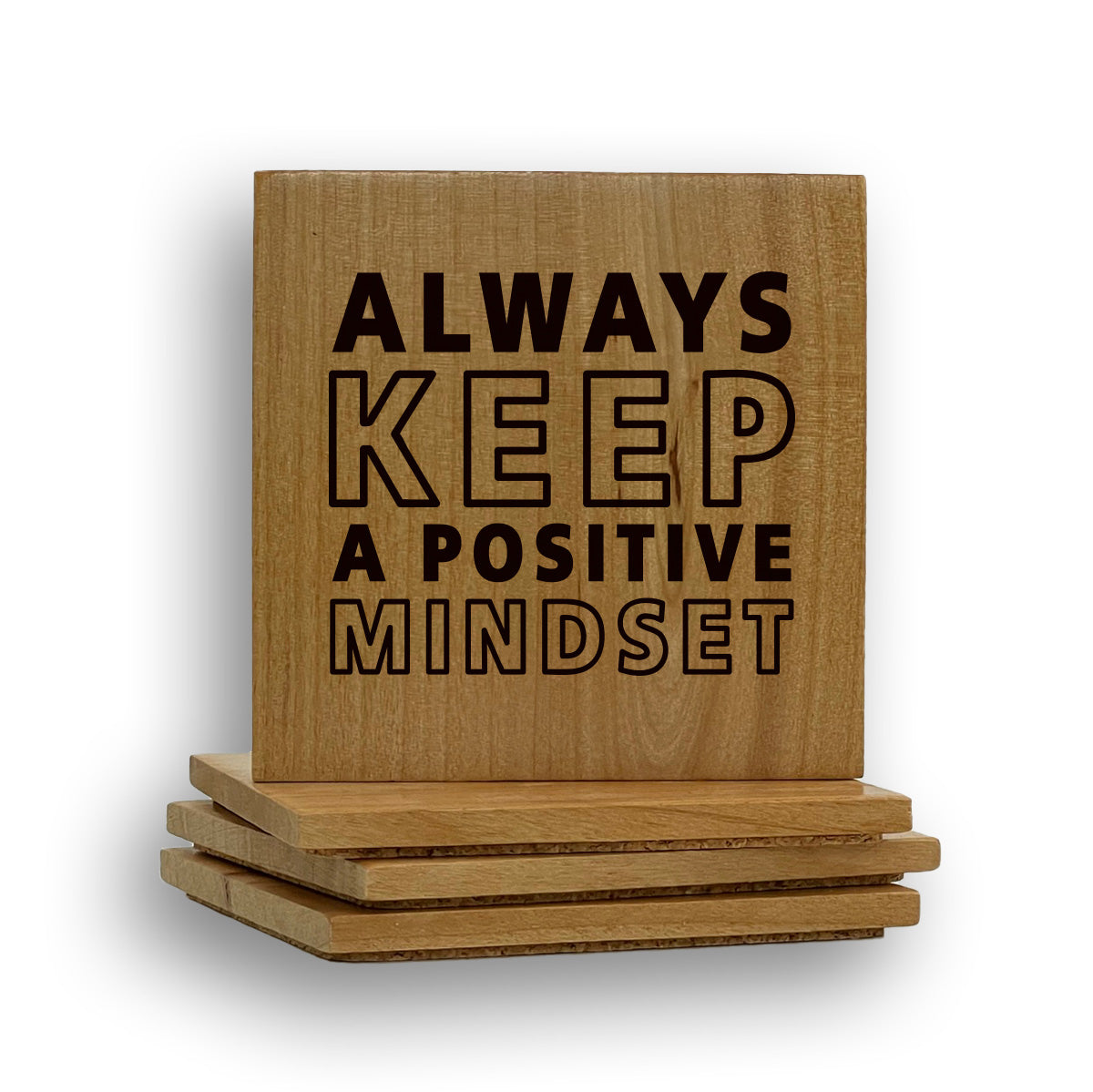 Keep Positive Mindset Coaster