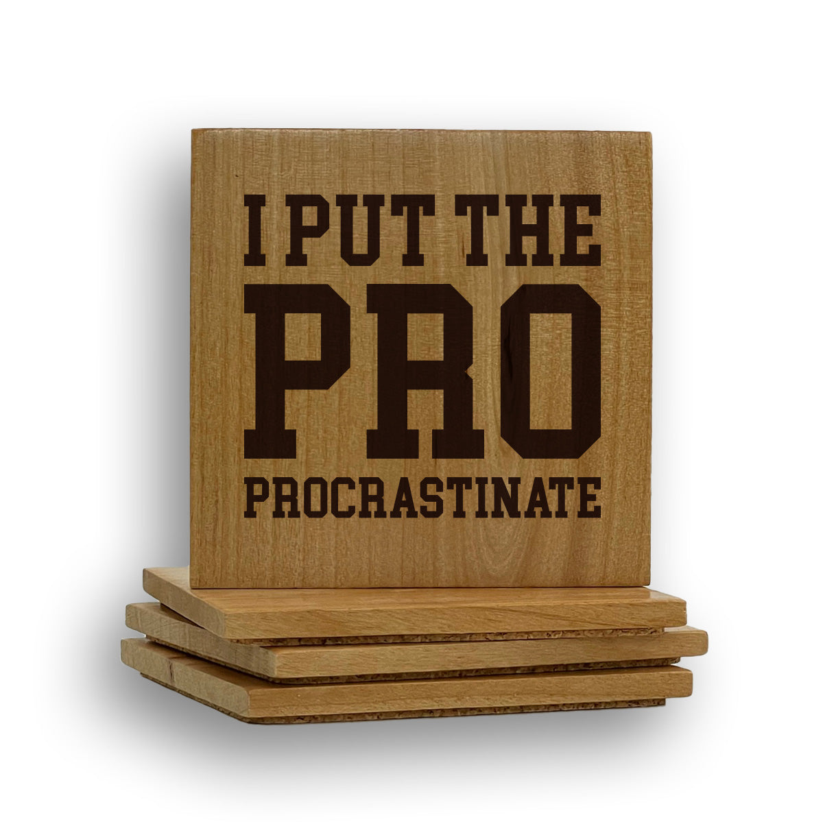 Procrastinate Coaster