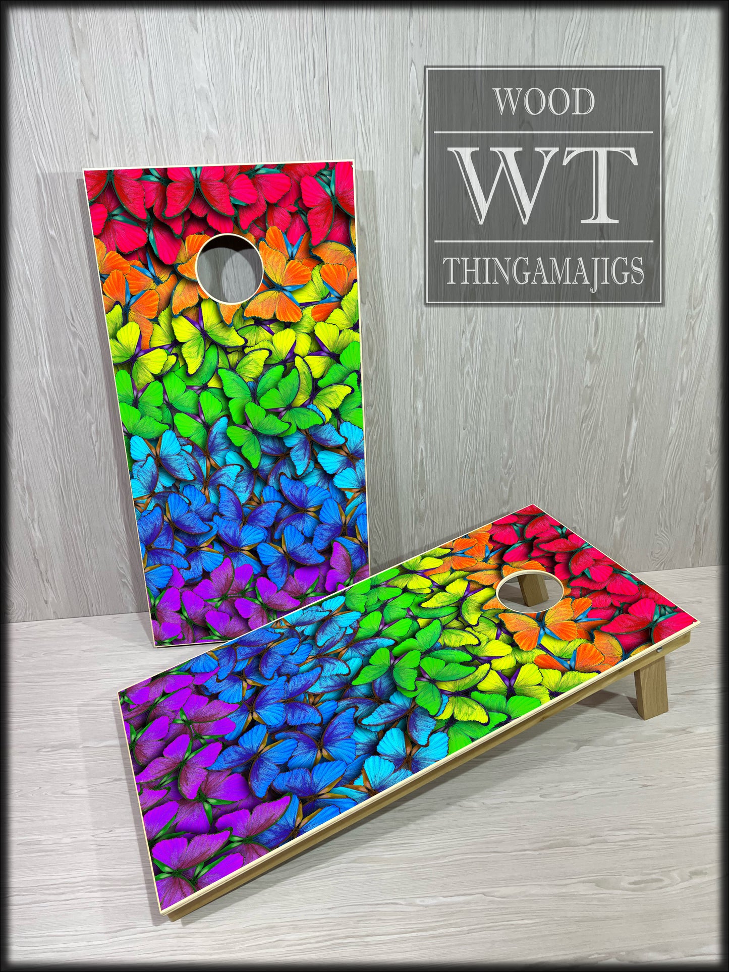 Rainbow Butterfly Wraps