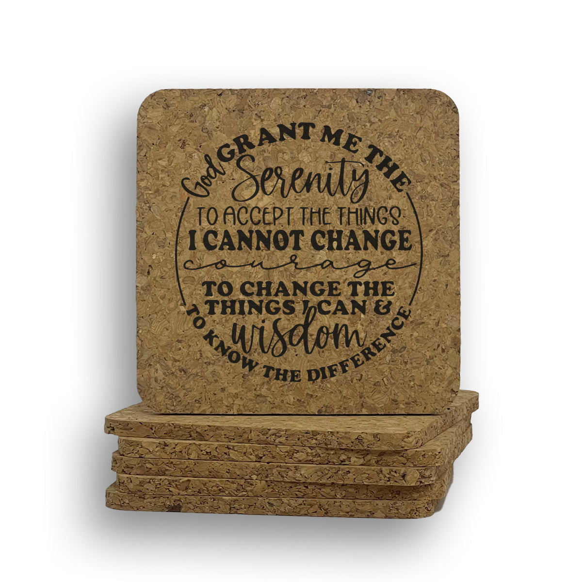 Serenity Prayer Coaster