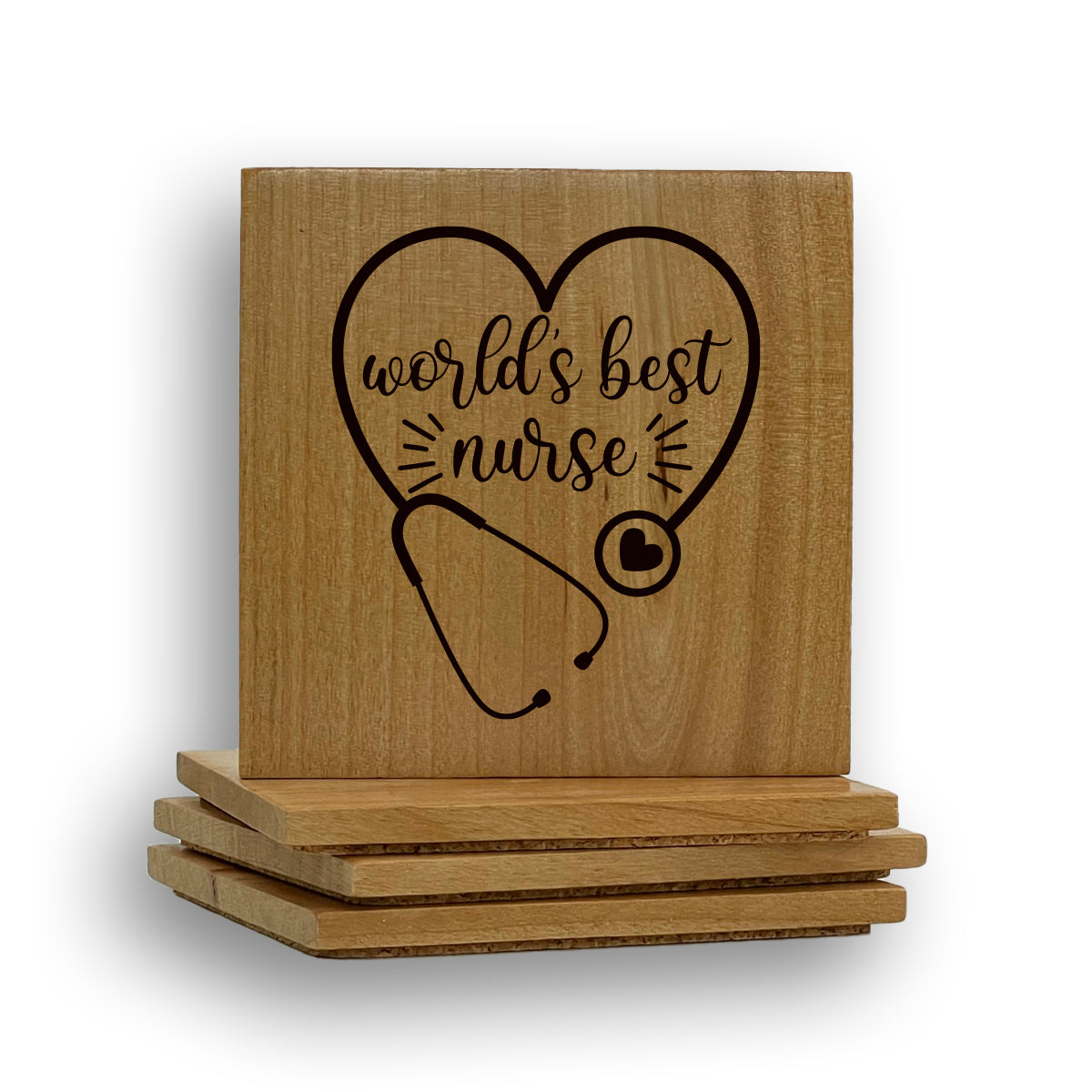 Worlds Best Nurse Coaster