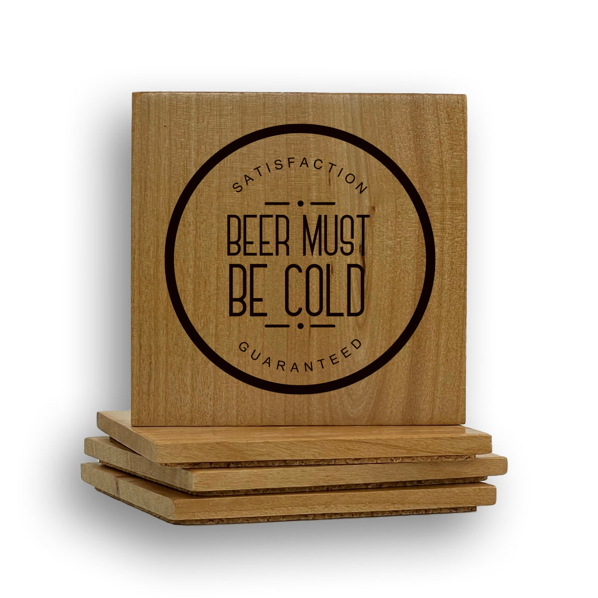 Beer Must Be Cold Coaster