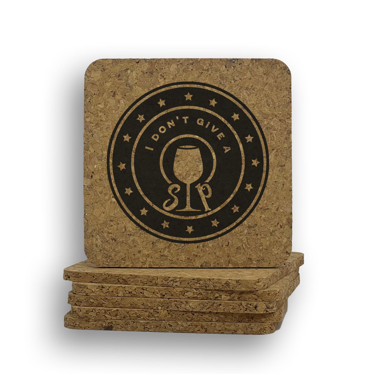 I Don't Give A Sip Coaster