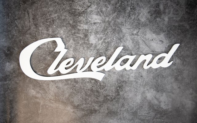 Script Cleveland - Small Wall Hanging