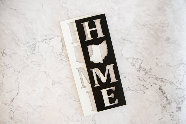 Vertical Home - Small Wall Hanging