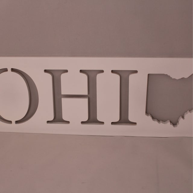 Horizontal Ohio - Small Wall Hanging