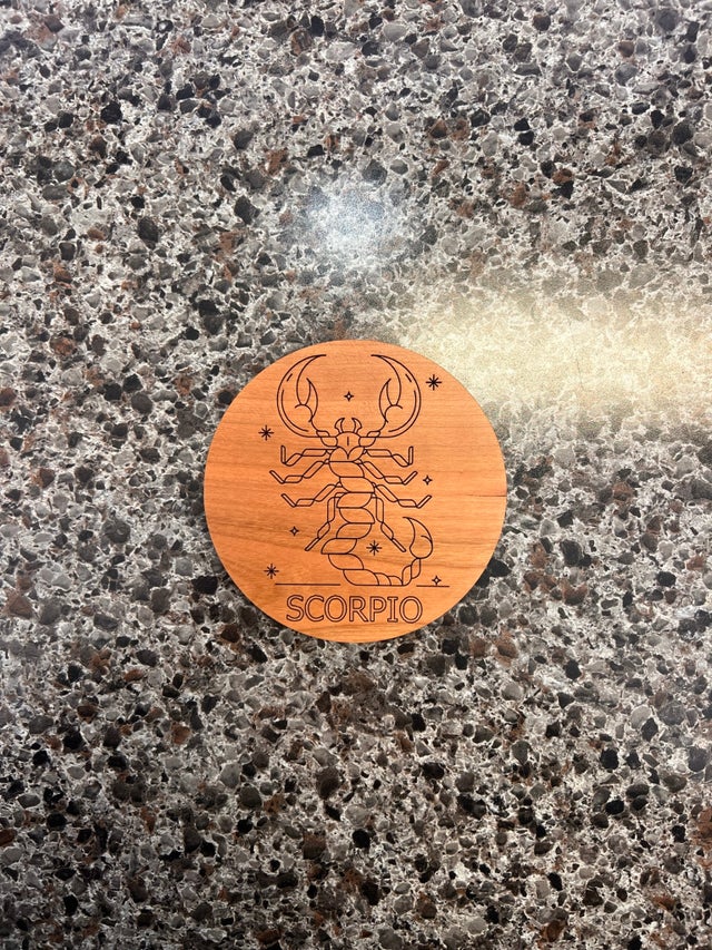 Scorpio Coasters