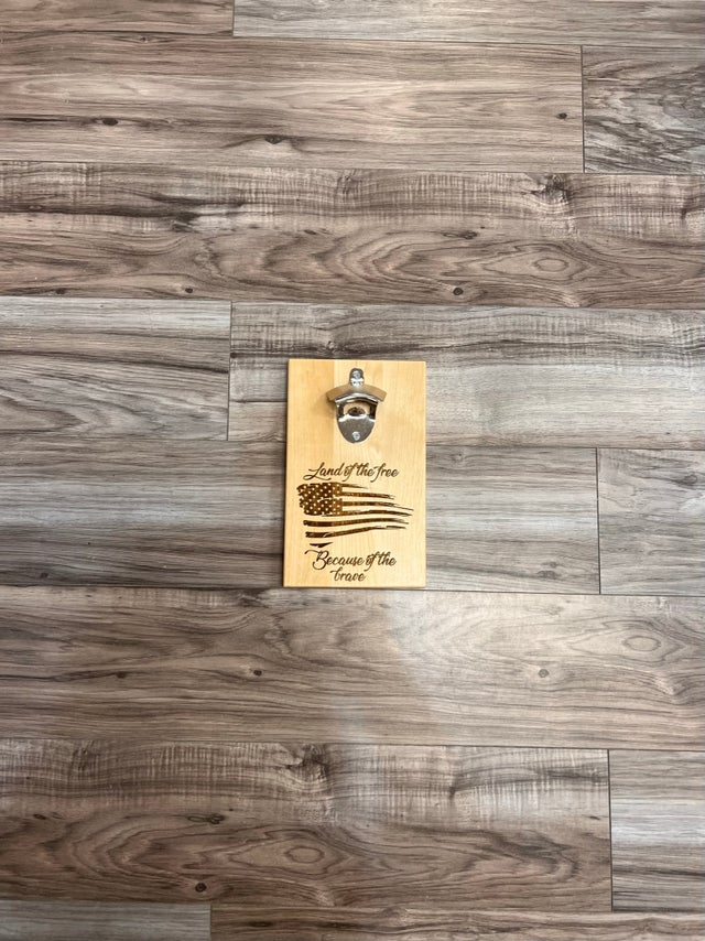 Land of the Free Bottle Opener