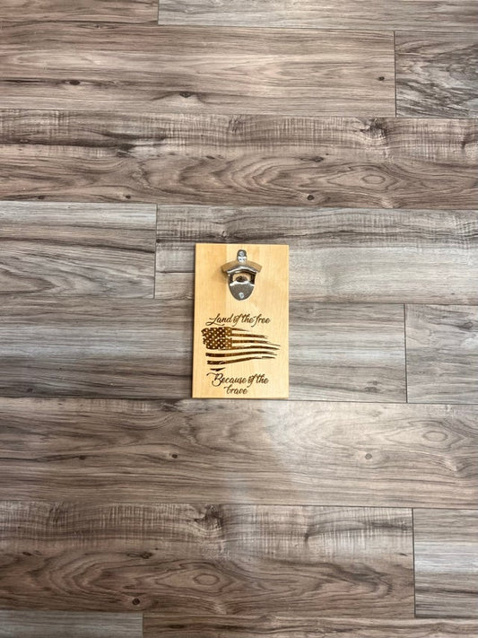 Land of the Free Bottle Opener