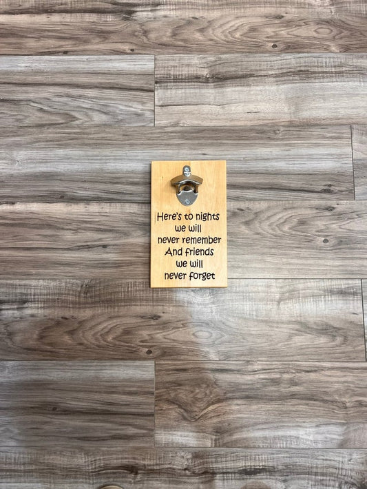 Nights Bottle Opener