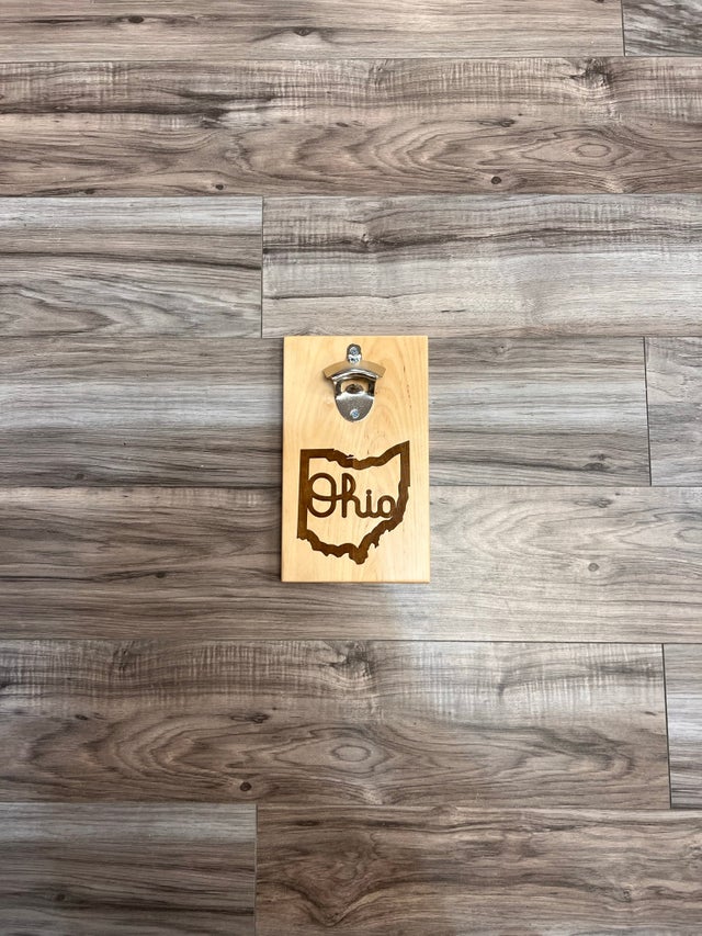 Script Ohio Bottle Opener