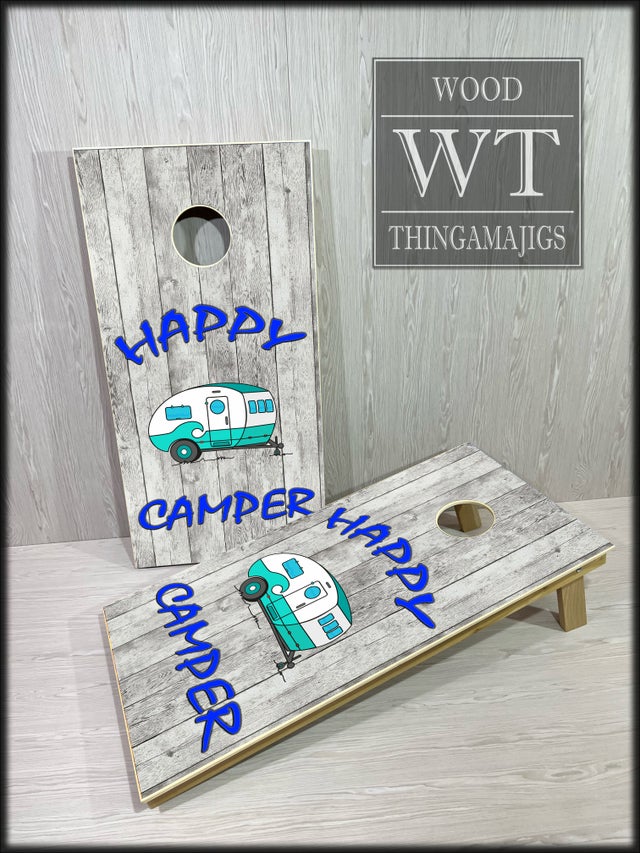 Happy Camper Cornhole