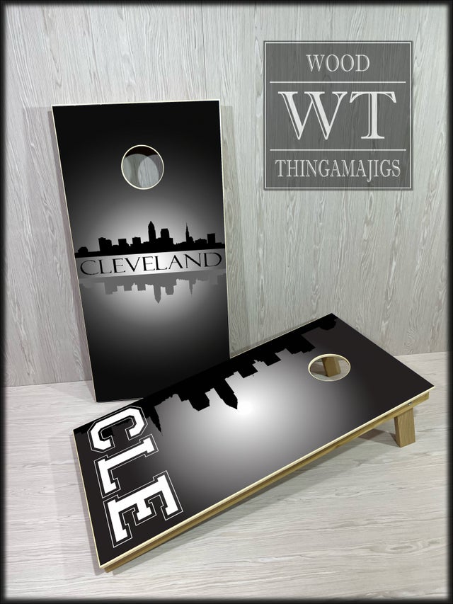 Cleveland Skylines (our original designs) Wraps