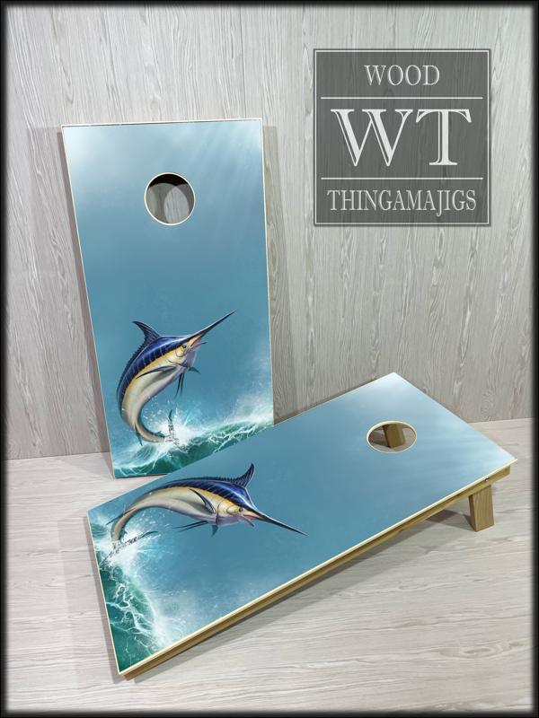 Marlin Jumping Cornhole