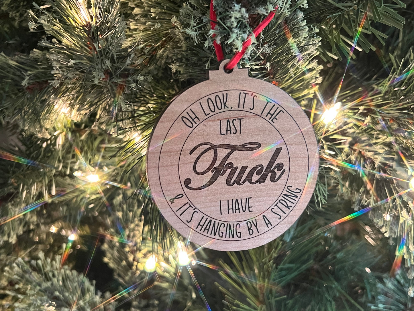 Last Fuck String Ornament