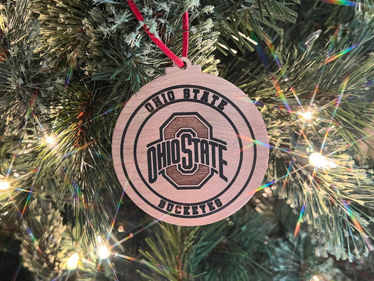 Round Buckeyes Ornament