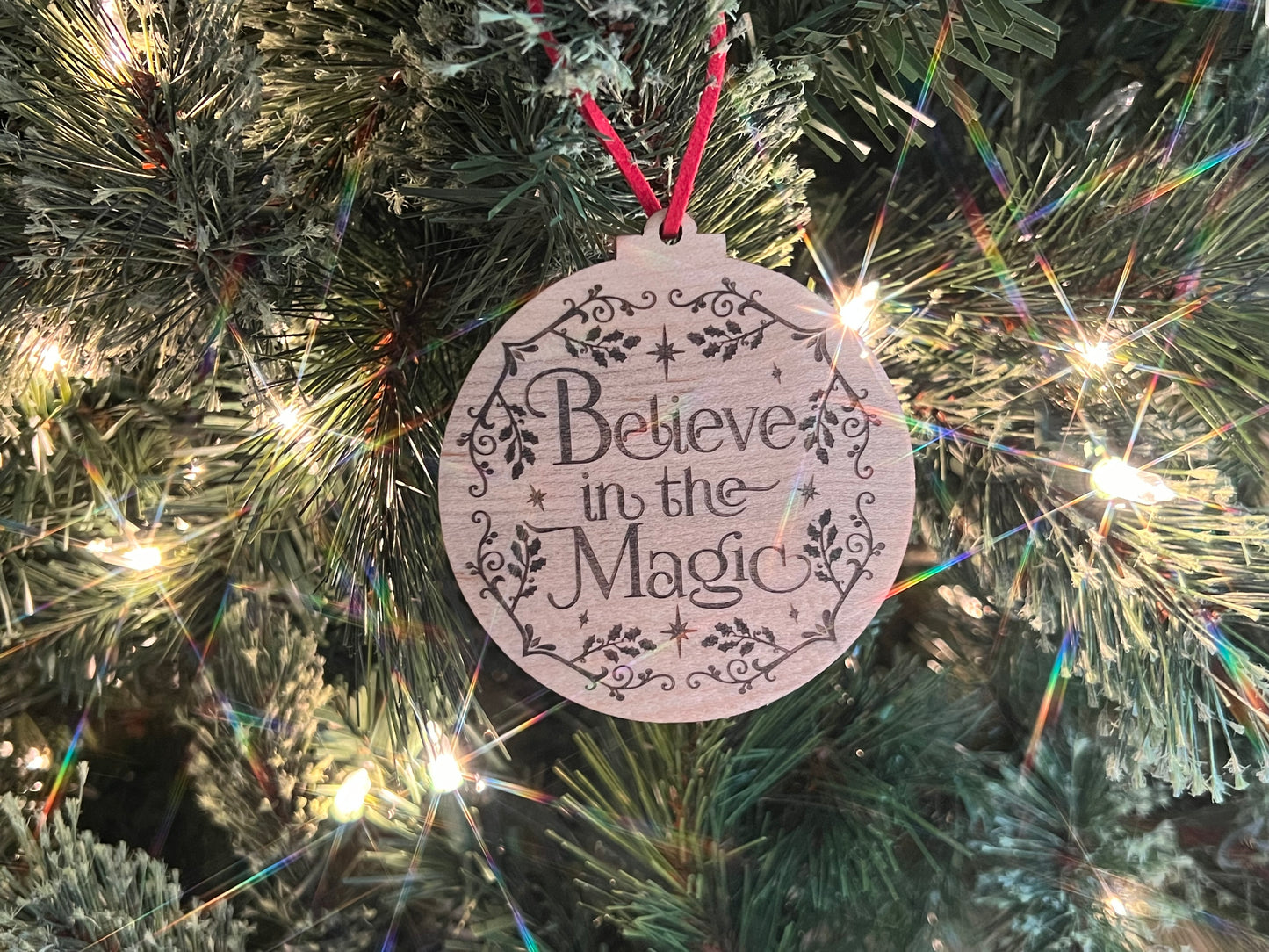 Believe In Magic Ornament