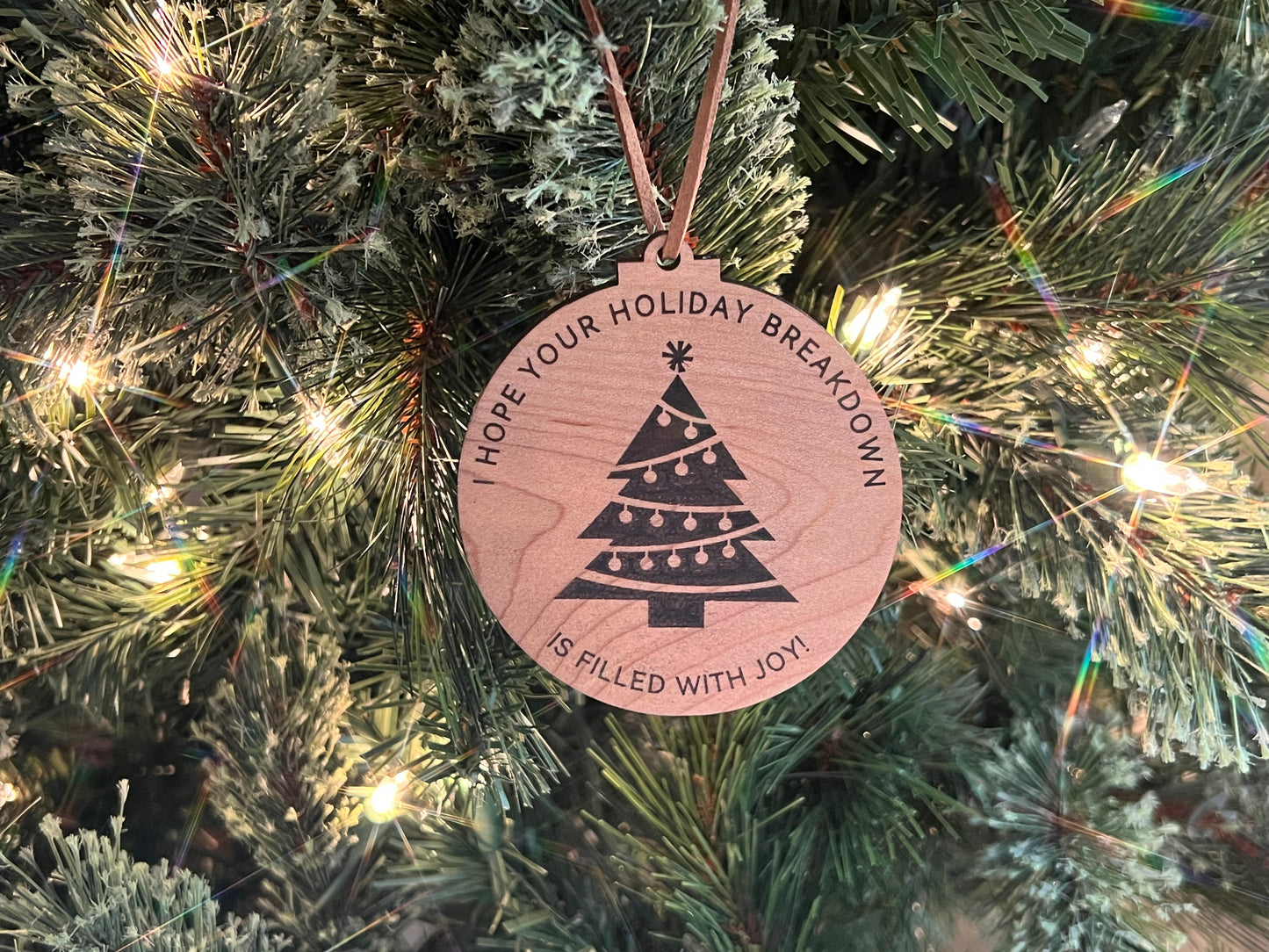 Holiday Breakdown Ornament