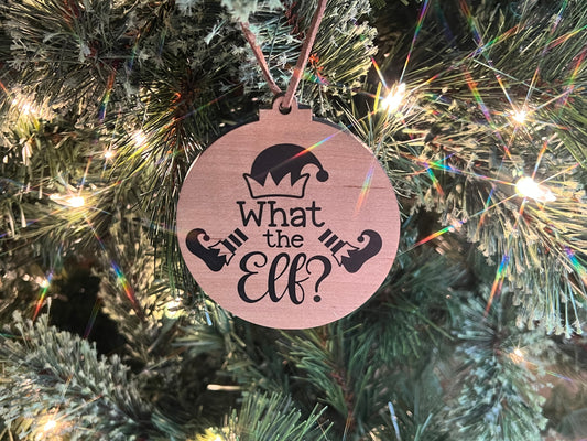 What the Elf Ornament