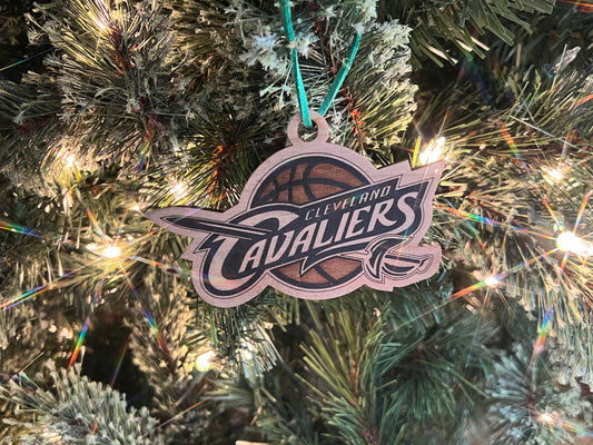 Cavaliers Basketball Ornament