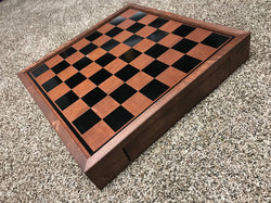 custom wooden chess board