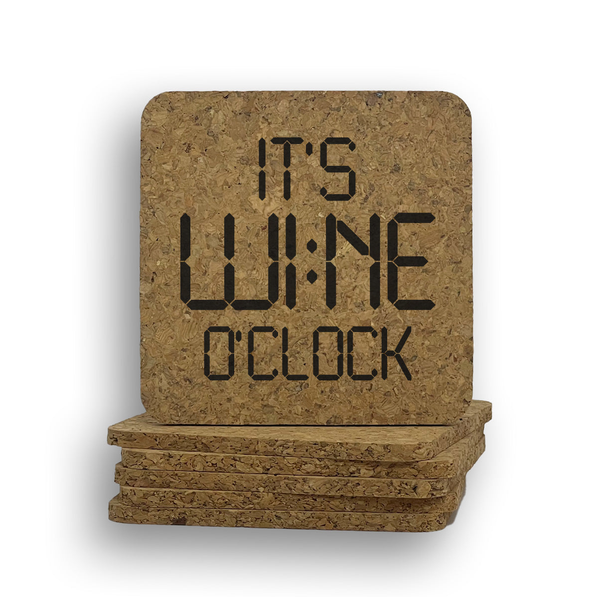 Its Wine O'Clock Coaster