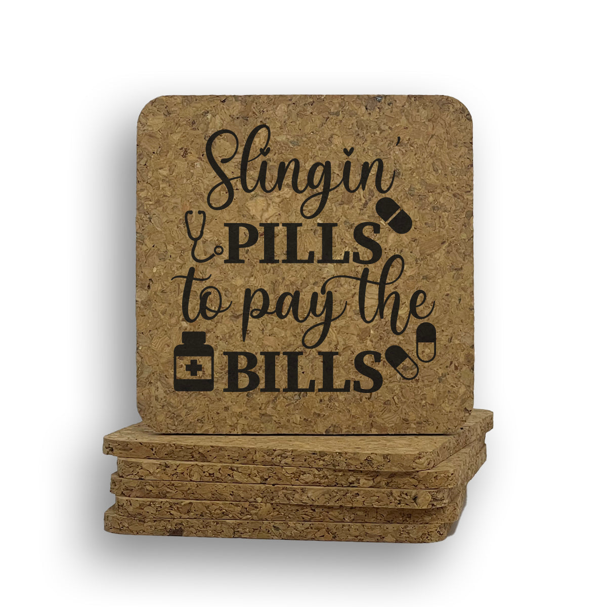 Slingin' Pills Coaster