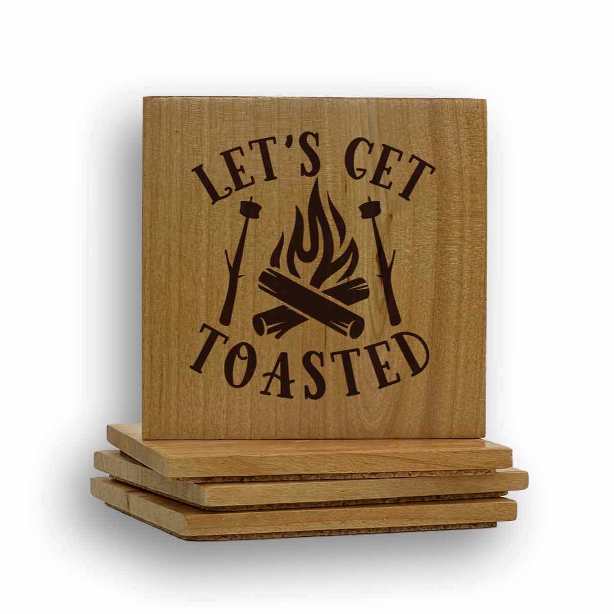 Let's Get Toasted Coaster