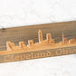 Carved Cleveland Wall Hanging