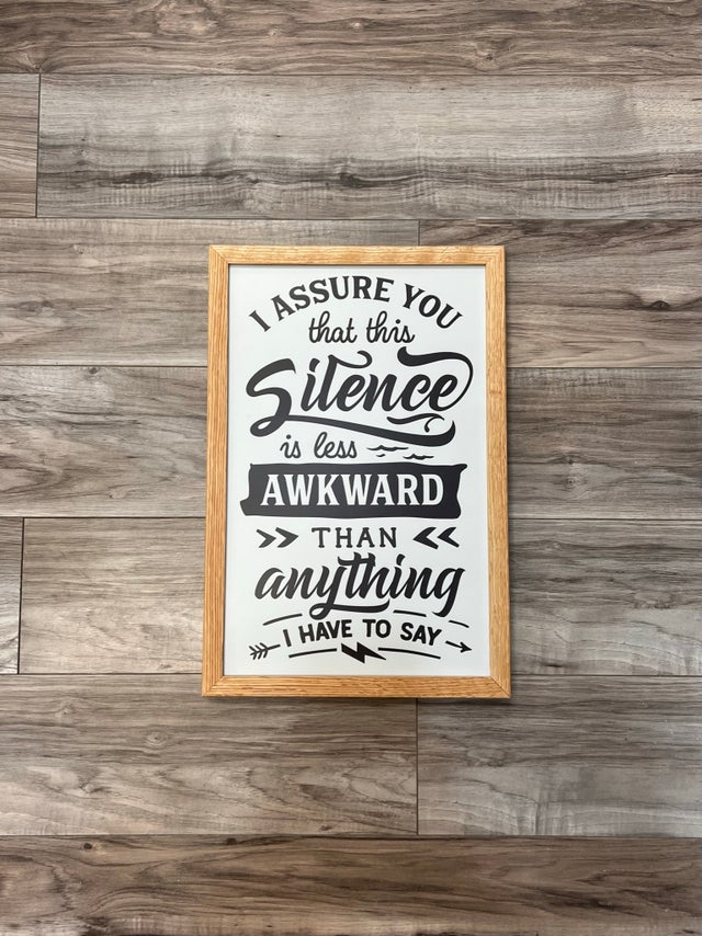 Silence Awkward - 12x18